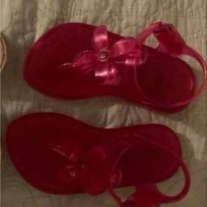 Gap kids red sandals